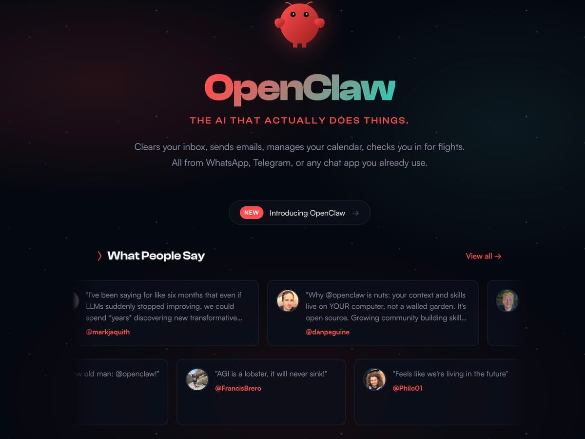 Clawdbot Chính Thức Đổi Tên Thành OpenClaw: Từ Cua 🦀 Sang Tôm Hùm 🦞 Feature Image