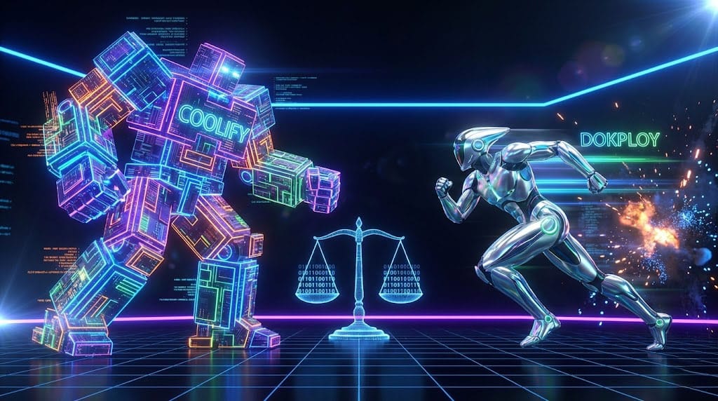 Cuộc chiến PaaS 2026: Dokploy vs. Coolify - Ai mới là "Vua"? Feature Image