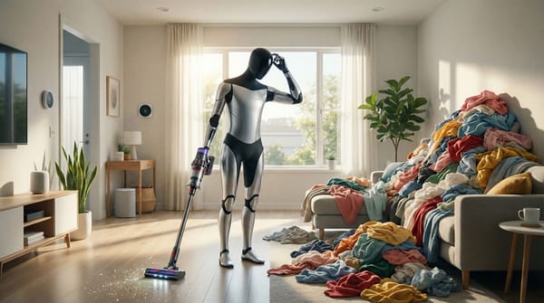 Thực Tế vs. Kỳ Vọng: Top 5 Việc Nhà Robot Đã Làm Tốt (Và 5 Việc Chúng Vẫn "Chịu Thua") Feature Image