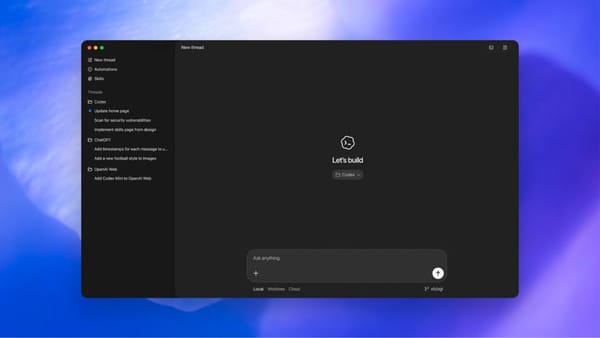 OpenAI ra mắt Codex Desktop App trên macOS: Đối thủ xứng tầm của Claude Code Feature Image