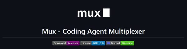 Mux: Giải pháp quản lý nhiều AI Agent song song cho Developer Feature Image