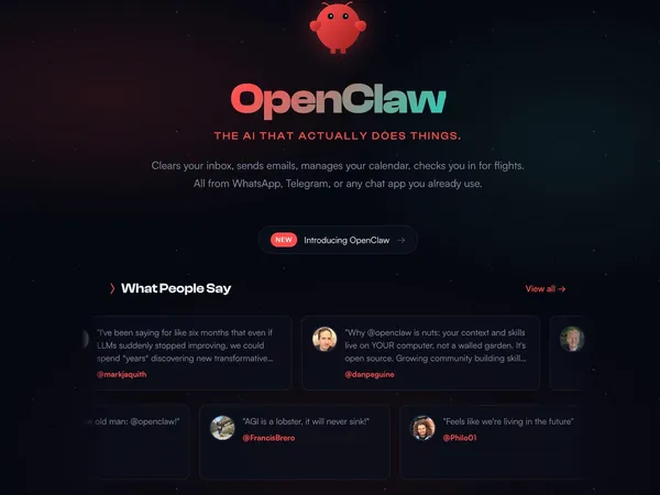 Clawdbot Chính Thức Đổi Tên Thành OpenClaw: Từ Cua 🦀 Sang Tôm Hùm 🦞 Feature Image